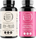 Happy Healthy Hippie Probiotyki Waginalne dla Kobiet & Joy- Filed Mood Wsparcie