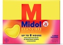 Midol Ciepło Vibes Menstrual Pain Relief Patches, dla okresu skurcze i ból pleców Relief, Opakowanie po 3
