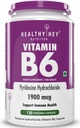 Witamina B6 Pyridoxine - 120 Veg. Kapsułki.