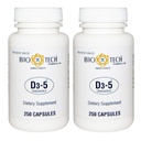 BioTech Pharmacal - D3-5 (5,000 IU) (500 Tablets)
