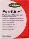 Ferritin+ Dietary Supplement, Plant Based Ferritin Iron, Non GMO, Gluten Free, 30 Veggie Capsules (Pack of 1)