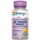 SOLARAY St John 's wort 900 mg, Raz dziennie Mood Supplement Supplement, Standaryzowane do 0,3% Hypericin na wsparcie zdrowia mózgu i balanced Mood, 60- Day Money Back Guarantee 124; 30 Służenie 124; 30 Tabletki