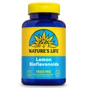 Życie Przyroda Lemon Bioflavonoids 1000mg - Citrus Bioflavonoids Suplement z Hesperidin i Rutin - Przeciwutleniacz i wsparcie komórkowe, Wchłanianie witaminy C - 60 Dzień Gwarancja, 100 Serv, 100 Tabletki