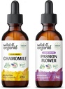 Wild & Organic Rumianek nalewka 2 fl oz & Passionflower nalewka 2 fl oz