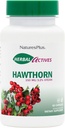 NaturesPlus Herbal Actives Hawthorne 150 mg - 60 Kapsułki wegetariańskie - Supports Heart Health - Gluten Free - 60 Służenia