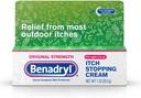 Benadryl Itch Stopping Cream Oryginalna siła 1 oz (Opakowanie po 9)