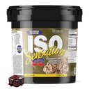 Ultimate Nutrition Iso Sensation 93 z glutaminą, Izolat białka serwatki proszek, 30 gramów białka, niskokaloryczne shakes białka, Keto Friendly, 5 funtów, Czekoladowy Fudge Flavored