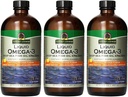 (3 OPAKOWANIE) - Odpowiedź na napisy - Omega 3 Płyn 124; 480ml PUDEŁKO 124;