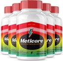 Rize laboratories - Meticore Weight Loss Supplement, Total Body Wellness Kapsułki, Używane do odblokowania Ścieżki do Zdrowego Życia, dla Leaner Rysunek (300 Kapsułki)