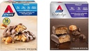 Atkins Karmel Czekoladowy Nut Roll Snack Bar, Przekąski białkowe, Wysoka w włóknie, 2 g cukru, 16 Hrabia & Endulge Czekoladowy Karmel Mousse Bar, Deser Favorite, 1 g cukru, Wysoka w włóknie, 5 Hr