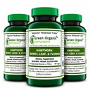 Zielone suplementy organiczne Jagody Hawthorn Kapsułki, Liść, Kwiat, Suplementy Hawthorn zawiera 90 Kapsułki, Naturalne Zioła Hawthorn dla układu sercowo-naczyniowego zdrowia i naturalnej opieki serca (Opakowanie 3)