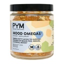 Omega-3 Suplement przez PYM dla nastrojów i wsparcia emocjonalnego (60 Hrabia) 124; Omega-3 Kwasy tłuszczowe, DHA, EPA & Witamina E Bilans 124; Nie- GMO, Gluten- Free, Nie dodawany cukier