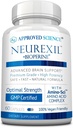 Zatwierdzone Nauka Neurexil - Naturalne wsparcie nootropowe z DMAE - Wzmocnienie funkcji mózgu, Sharpen Clarity, Boost Memory - L- Tyrosine, Ginkgo Biloba, Huperzine A, BioPerine - 60 Kapsułki