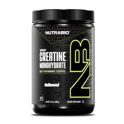 NutraBio Czysty, zmikronizowany, monohydrat w proszku suplement, Unflavored, (300 g) - Wspiera dużą energię mięśniową, odzysk i siłę - HPLC Tested Creatine proszek dla mężczyzn i kobiet