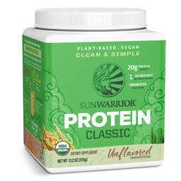 Sunwarrior Brown Rice Protein Powder with Bcaa & Amino Acids Raw Rice Protein Shake Gluten Free Low Carb Dairy Free