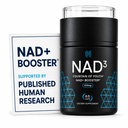 HPN NAD3 Clinical NAD + Booster, Cellular Health & Natural Energy - Suplement NAD dla zdrowego starzenia, Wsparcie Metaboliczne, NRF2 & długowieczność, Nikotynamid Riboside & NMN Alternatywny, 60ct, 30- Day Supply