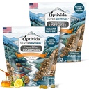 Optivida Health Colloidal Silver Lozenges with Honey & Lemon Oil (2 Pack) - Soothing Sore Throat Lozenges dla dorosłych z Cough Relief & Fast- Acting Nano Silver Formula dla wsparcia immunologicznego, 60 pm