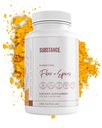 Substancje pomocnicze. - Fiber & Spices for Digestive Wellness - Wspiera Colon Cleanse - Spreparowane z Pyllium Husk, Flax Seed & Ginger - Suplement diety Fiber - Vegan- Friendly - 240 kapsułki