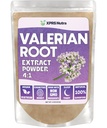 XPRS Nutra Valerian Root Extract Proszek 4: 1 - Premium Valerian Root Powder for Cognition - Vegan Friendly Herbal Sleep Assist (4 unce)