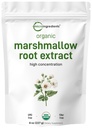 Micro Składniki Organic Marshmallow proszku korzeniowego, 8 unce, Filler Free i tradycyjnie używane, Wspiera trawienne zdrowie żołądka i jelit, Nienapromieniowane i nie GMO, Wegańskie Przyjazne
