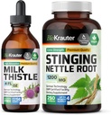 BIO KRAUTER Mleko cienka nalewka 4 Fl. Oz. & Stinging Nettle 250 Kapsułki