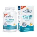 Nordic Naturals Ultimate Omega, Lemon Flavor - 210 Soft Gels - 1280 mg Omega-3 - Wysokiej mocy olej rybny z EPA & DHA - Promotes Brain & Heart Health - Non-GMO - 105 Servings
