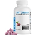 Bronson Tart Cherry Maksymalna moc 7600 mg, 180 Kapsułki wegetariańskie (90 Sług)