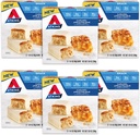 Atkins Snack Bar, Karmel Apple Pie, naturalnie smakowane, Dobre źródło białka i włókno, niskie węglowodany, niski cukier (30 barów)