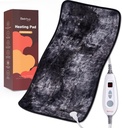 Bearhold XXL Electric Pad 17 "x33" Double- Sided Faux Fur Ogrzewanie Pad, 6 Poziomy ciepła, 2-godzinny Auto- Off, Moist & Dry Heat Therapy for Back Pain Relief, Pranie maszyny, ETL Certified - Pudełko na prezenty