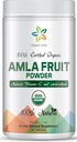 Certified Organic Aura Amla Powder 16Oz - 1Lb. Powerhouse of Natural Vitamin C. Great Source of Antioxidants. Supports Immunity and Vitality.