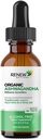 Renew Actives Organic Ashwagandha Liquid 220MG per 2 ml– Fast-Absorbing Formula for Cognitive Function, Memory, Energy, Stress, Sleep & Immune Health & Mental Clarity – Made in Canada - 120 ml
