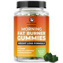 Rano tłuszcz Burner Gummies Yellow 124; Waga Utrata dla kobiet i mężczyzn 124; Appetite Suppressant & Metabolizm Booster Yellow 124; Termogeniczne Belly Fat Burner z zielonej herbaty, Garcinia, Zielona Fasola kawa & Więcej