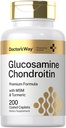 Doctor 's Way Glukozamina Chondroitin MSM Turmeric 124; 200 Caplets 124; Zaawansowany Kompleks Wsparcia 124; Non-GMO, Gluten suplement wolny