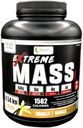 Ekstremalna masa Gainer Muscle Builder, 10 lb (4,54 kg) z mniej cukru do intensywnego treningu treningu wykonane z wysokiej Calorie wzmocnione białka serwatki (Vanilla)