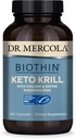 Dr Mercola, Keto Krill Suplement oleju, 90 Służenia (180 Kapsułki) Omega 3 Kwasy tłuszczowe, MSC Certified, Nie GMO, Soy- Free, Gluten Free