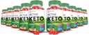 (10 pack) Active Keto ACV Gummies Advanced Formula 1000MG ActiveKeto Keto Gummies Jabłkowe cydr Sok winogronowy Sok gronowy B12 Wegan Non GMO 600 Gummys