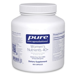 Pure Encapsulations Women 's Nutrigents 40 + - Multivititamine for Women Over 40 to Support Urynary Tract Health, Beast Cell Health & Eye Integraty * - with Witamina C, E & A - 180 Kapsułki