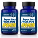 SUPER BETA PROSTAT Zaawansowane - Promowanie snu, Wsparcie Bladder Empting. Prostate Supplement for Men 's Health with Beta Sitosterol, not Saw Palmetto. (120 kapsułek, 2 opakowania)