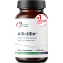Designs for Health Allicillin - Allicin Supplement with 200mg Garlic Oil + Pietruszka - Czosnek Pigułki z potężnymi siarkami - Enteric Coated to help Reduce Odor, Non-GMO (60 Softgels)