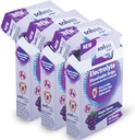 Electrolyte Replacement Strips - Sugar-Free, Grape Burst Flavor, High Potency for Instant Hydration, Perfect for Gym & Outdoor Activities, 10 Strips in Portable Single-Serve Packs