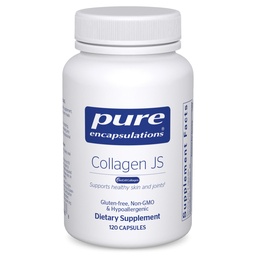 Pure Encapsulations Collagen JS - Skin & Joint Health * - 1000 mg Zhydrolizowany Kolagen Biocella - Gluten Free & Non-GMO - 120 Kapsułek