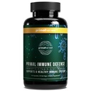 Pierwotne zbiory Prymal Immune Defense 10- in-1 Immune Defense Supplement: z 7 Miliard CFU Probiotyki, Cynk, Witaminy C, B6, D3, K2 - Wzmacniacze immunologiczne dla dorosłych 60 Kapsułki (1 opakowanie)