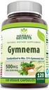 Herbal Secrets Gymnema Supplement Equipment 124; 500 Mg Per Serving Equipment 124; 120 Veggie Capsules Equipment 124; Non-GMO Equipment 124; Gluten Free Equipment 124; Made in USA