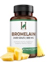 H&C HERBAL INGREDIENTS EXPERT H&C Bromelain Veg. Capsules 500 mg (2400 GDU/g) - 180 Capsules from Pineapple Extract