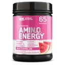 Optimum Nutrition Amino Energy - Wstępne ćwiczenia z zielonej herbaty, BCAA, Amino Acids, Keto Friendly, Green Coffee Extract, Energy Powder - Arbuz, 65 Servings (Packaging May Vary)