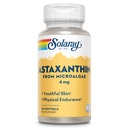 SOLARAY Astaksantyna 4 mg 124; przeciwutleniacz 124; zdrowe oko, skóra, funkcje sercowo-naczyniowe i wspólne wsparcie 124; 60 Softgels