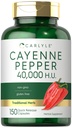 Carlyle Cayenne Pepper Kapsułki 124; 40000 HU Nether124; Non- GMO i Gluten