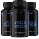 Rize laboratoria - Jack Hammer Libido suplement booster dla mężczyzn, Powerful All Natural Formula poprawić wydajność (180 kapsułki)