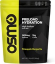 Osmo Preload Hydration Pre Workout Pouch - Zawiera wysoki dwuwęglan sodu, Magnez, Potas, węglowodory i witaminy, Cukier trzcinowy, Krampy Beat & Odwodnienie - Pouch