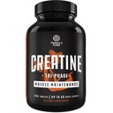 Nature Craft High Strength Tri Fazy tabletki kreacyjne dla kobiet i mężczyzn - Formuła mieszanka monohydratu kreatury, 300 mg HCL & Pyruvate Supplement - Muscle Mass Gain & Recovery Supplement - 240 tabletek